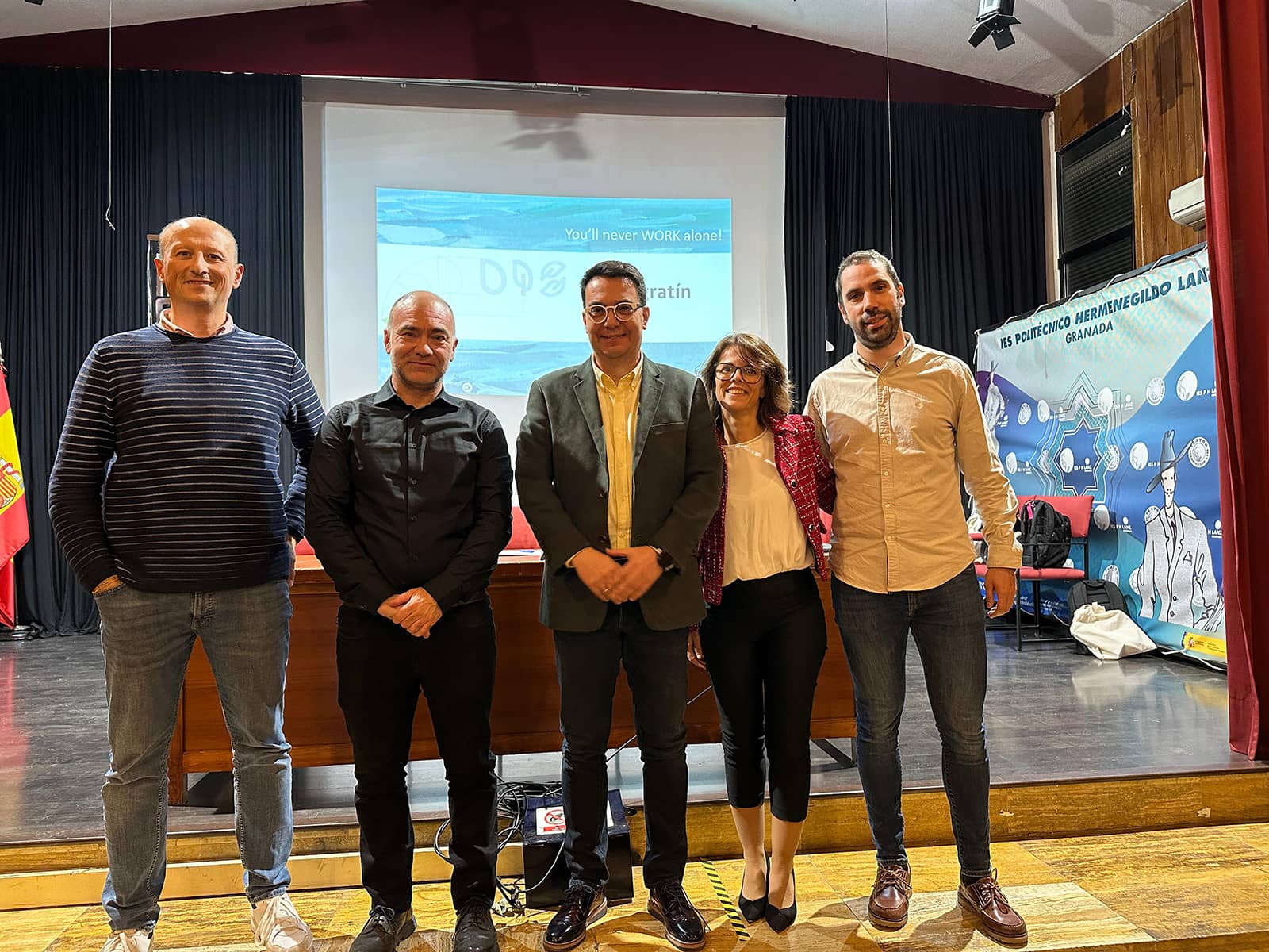 Grupo Negratín y el IES Politécnico Hermenegildo Lanz